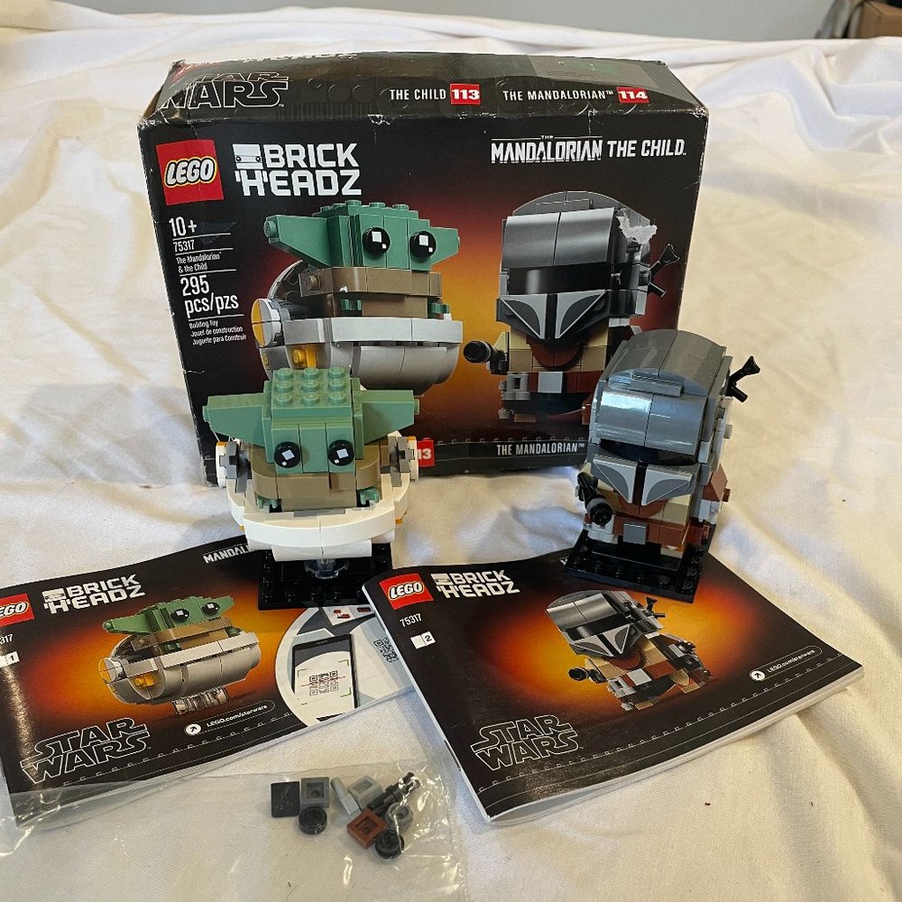 Lego Brick Headz Star Wars Madalorian & The Child (75317)